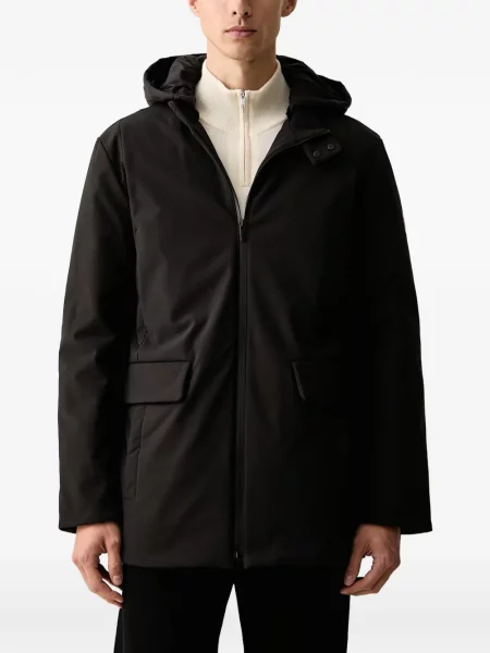 Geacă Trussardi cu glugă negru