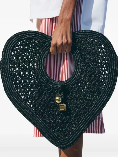 Geantă shopper Jacquemus negru