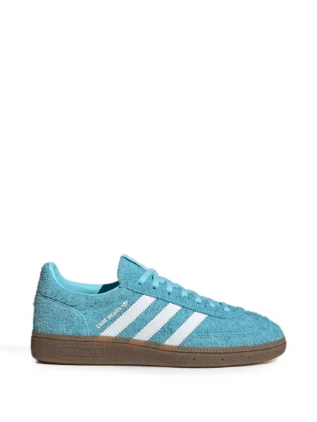 Sneakerși Adidas Superstar cu șireturi din piele de căprioară albastru