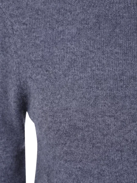 Кашмирен дълго пуловер Absolut Cashmere с кръгло деколте сиво