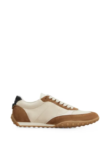 Sneakerși Tod's cu șireturi din piele de căprioară