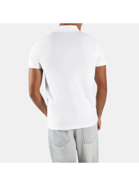 Reebok koszulka polo Blaze z krótkim rękawem i haftemunisex White Size: S biała