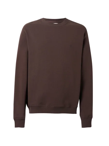 Samsøe Samsøe Mikina Otto tmavohnedá