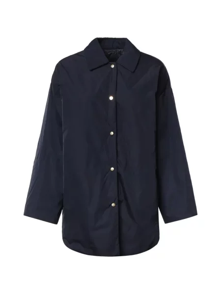 Gulerat palton Max Mara albastru