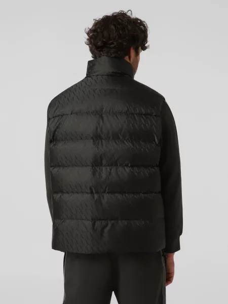 Утеплений жилет Armani Exchange коричневий
