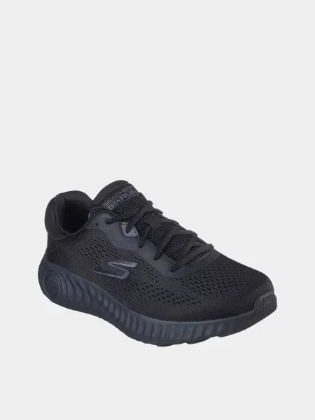 Кожаные кроссовки для бега Skechers для бега черные