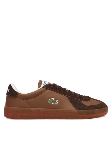 Снікерcи Lacoste Baseshot Pro коричневий