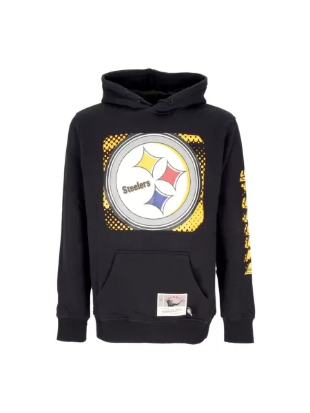 Bluza z kapturem Mitchell & Ness czarna