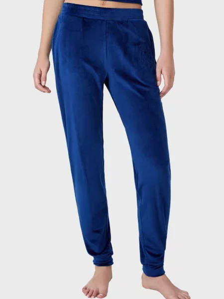 Велюрові штани Etam сині