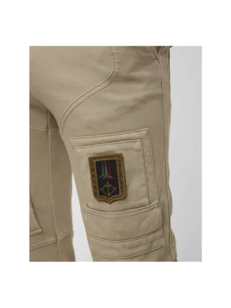 Spodnie Aeronautica Militare beżowe