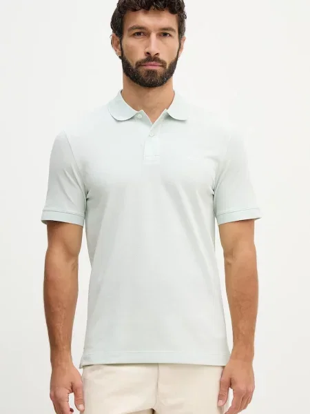 BOSS polo Pallas zielone