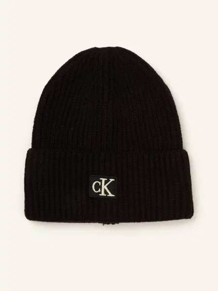 Calvin Klein Czapka schwarz czarna