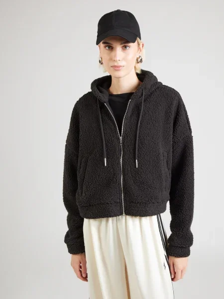 Noisy may Jachetă fleece NMCUDDLE' negru