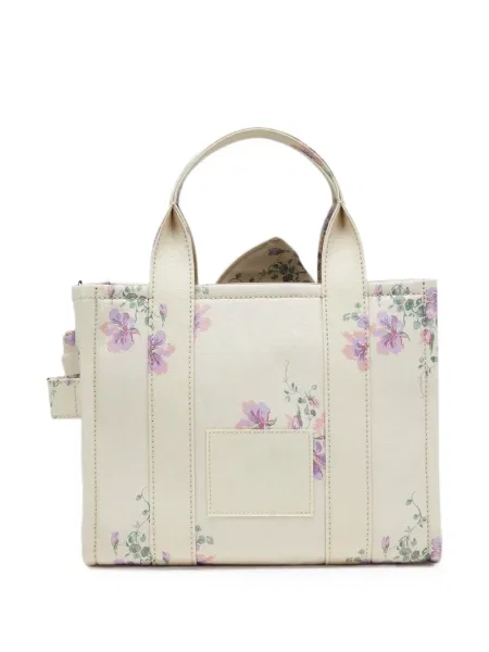 Платно шопинг чанта Marc Jacobs с панделка на цветя