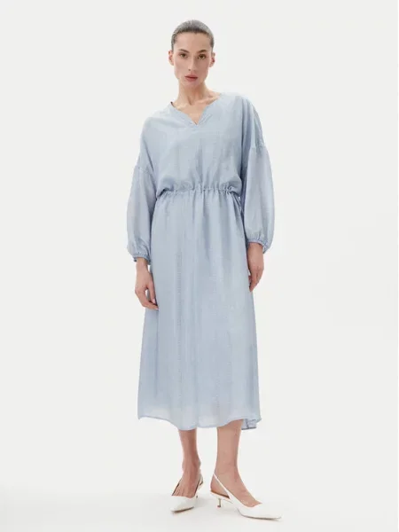 Poletna obleka Bruuns Bazaar modra