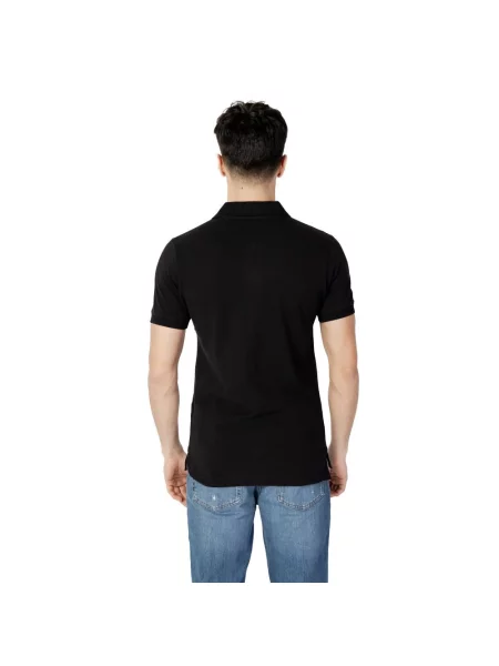 Koszulka polo Tommy Jeans czarna