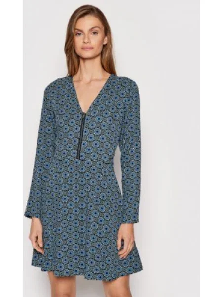 Pepe Jeans Rochie de zi Jasmine Regular Fit albastru