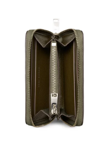 Matlasat portofel Tory Burch verde