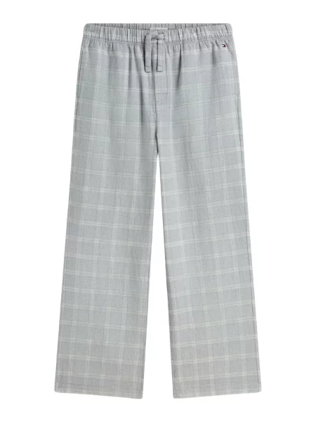Tommy Hilfiger Underwear Pantaloni de pijama gri / gri deschis / murdar alb