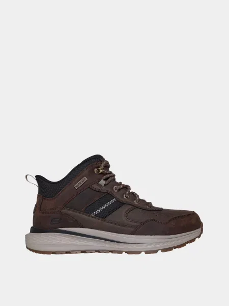 Кожаные ботинки Skechers коричневые