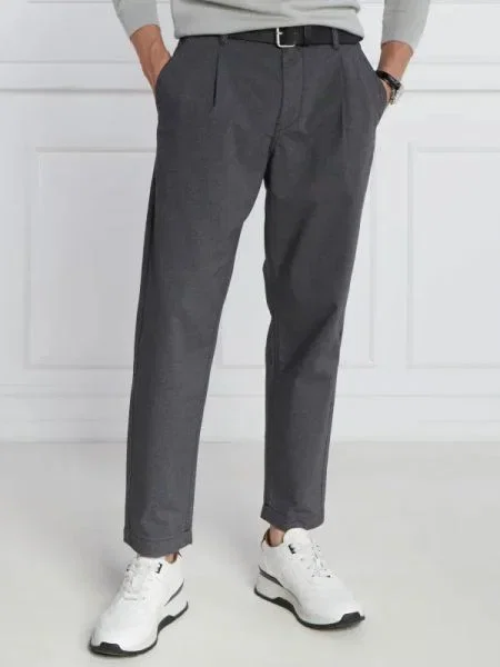 BOSS ORANGE Pantaloni chino Shyne | Tapered gri