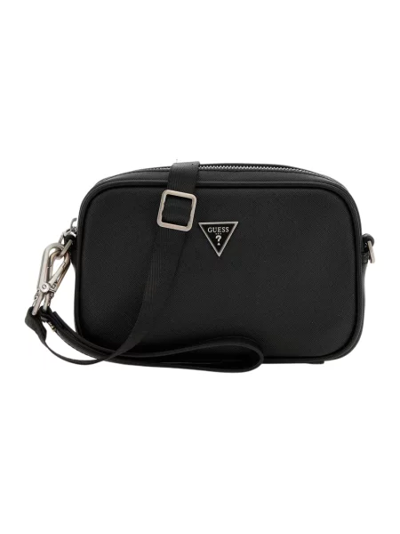 Mała mały torebka crossbody Guess elegancka czarna