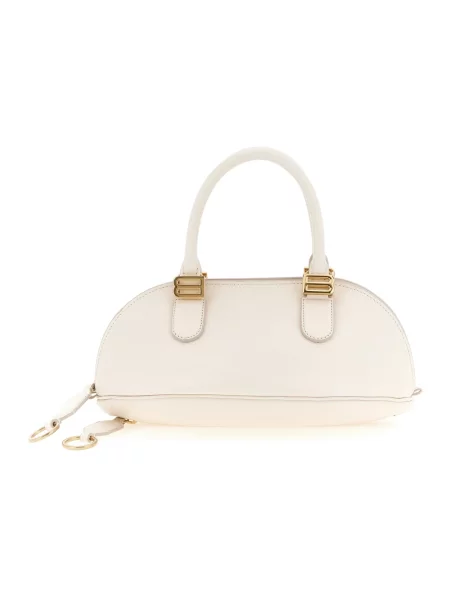 Marynarka Balenciaga skórzana biała