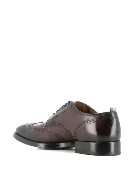 Pantofi Officine Creative din piele maro