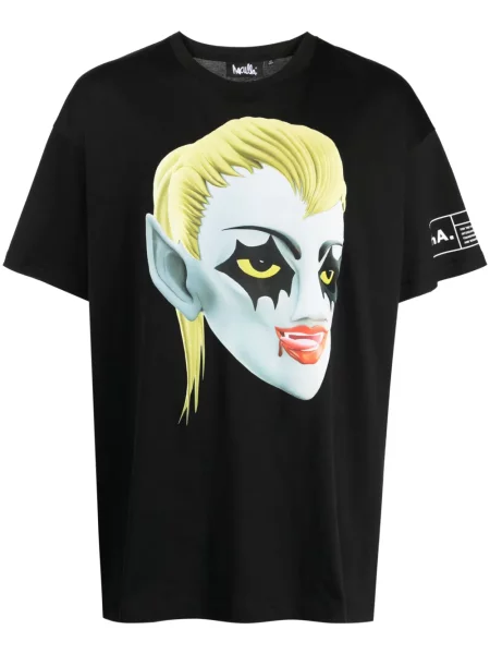 Tricou Haculla cu imagine negru