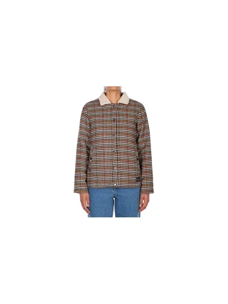 IrieDaily Team Sherpa Jacket Kobiety Kurtki IrieDaily Brązowy Size: S czarna