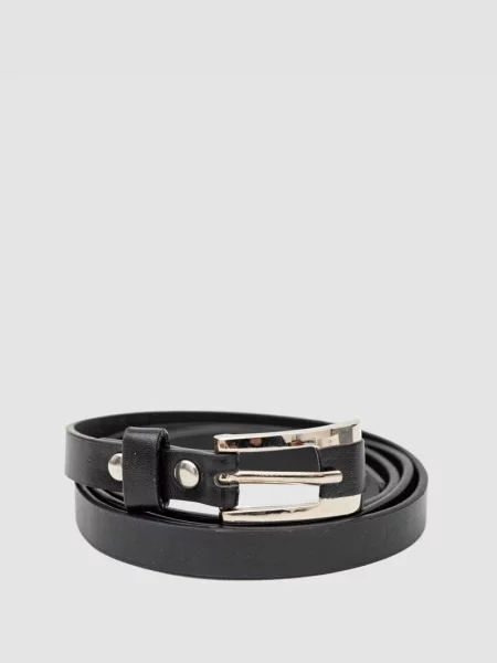 Ремень Ager с ремешками черный