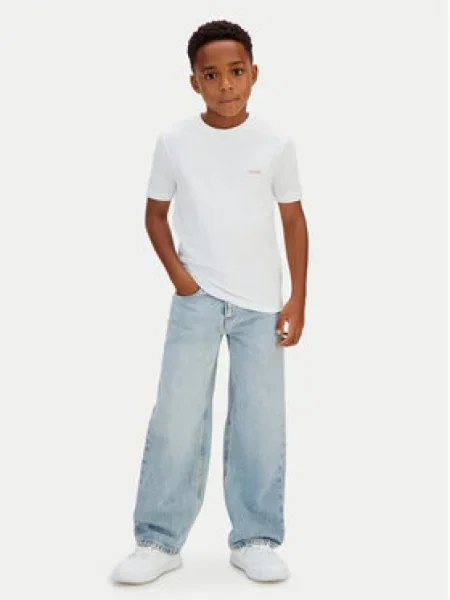 Dětské tričko Calvin Klein Jeans bílé