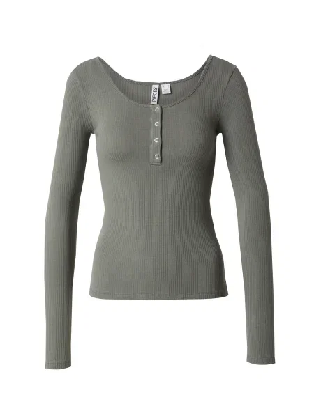 PIECES Tricou PCKITTE' gri