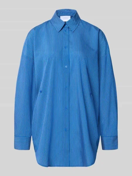 Bluzka z wiązanymi detalami w kolorze błękit królewski Style Icon Collection niebieska