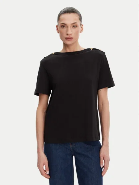 Blúzka Tommy Hilfiger čierna