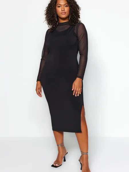 Рокля Trendyol черно