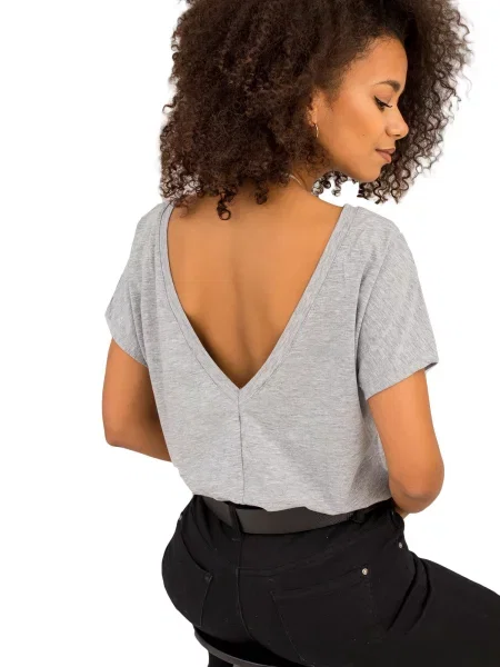 Tricou Fashionhunters gri
