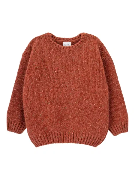 Sweter dziecięcy Knot pomarańczowy