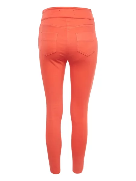 Pantaloni Elisabetta Franchi portocaliu