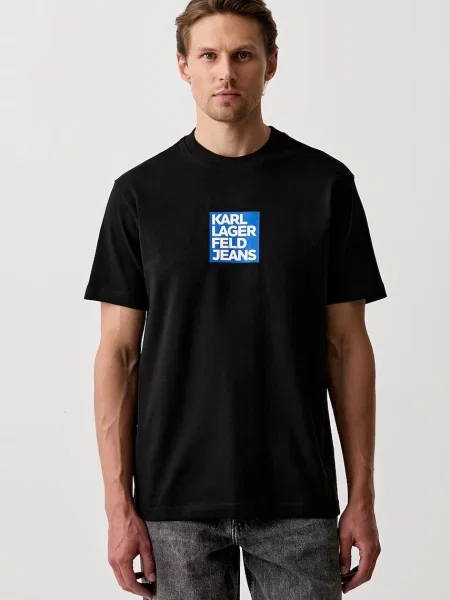 Karl Lagerfeld Jeans tricou pentru bărbați din negru