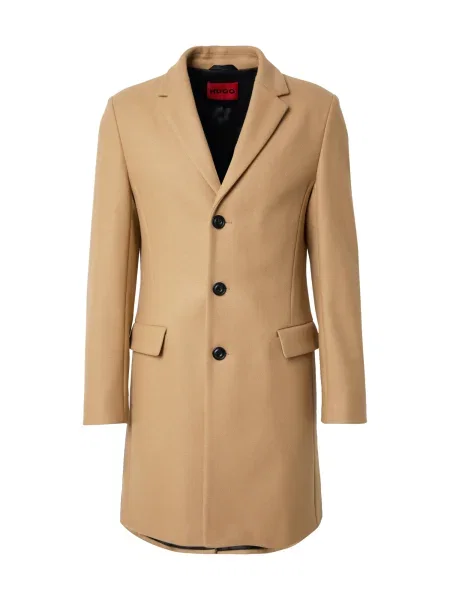 HUGO Volneni plašč bež