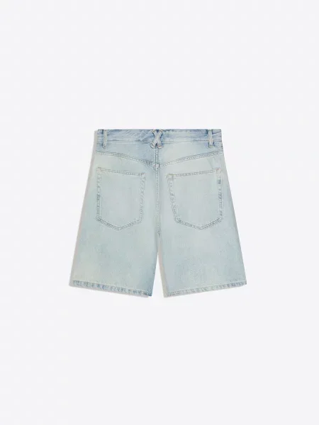 Bershka Jeans azuriu