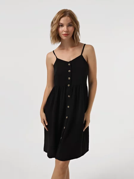 Only Сукня міді чорний