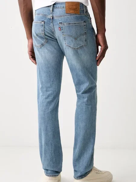 Levi's jeansy slim fit SLIM niebieskie