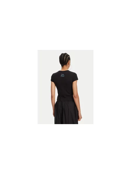 Juicy Couture Marškinėliai Just Juicy Slim Fit juoda