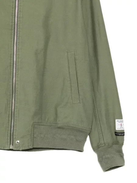 Geacă Engineered Garments cu glugă verde
