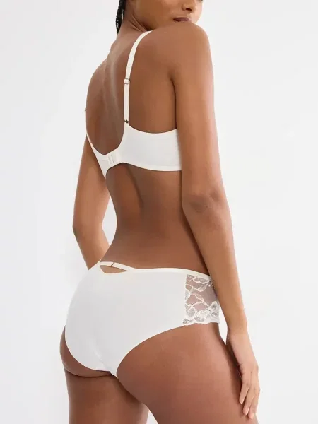 Triumph nohavičky detské s lyocellom Wild Gardenia Florale béžová
