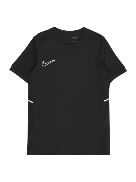 NIKE Tricou funcțional negru alb