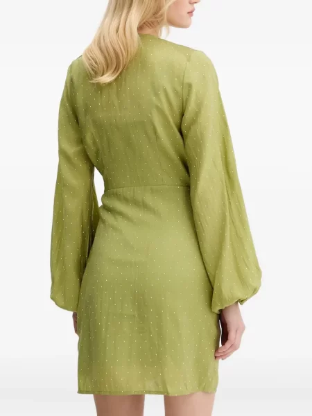 Rochie mini Never Fully Dressed de costum verde