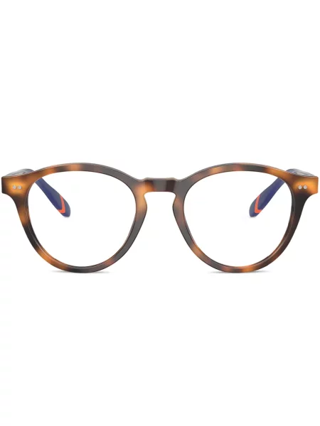 Ochelari de soare Polo Ralph Lauren cu imprimeu geometric negru